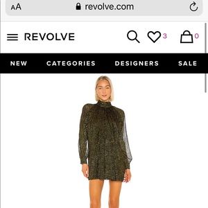 Revolve house of Harlow cocktail dress